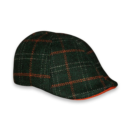 The Celtic Bone Boston Scally Cap - Green