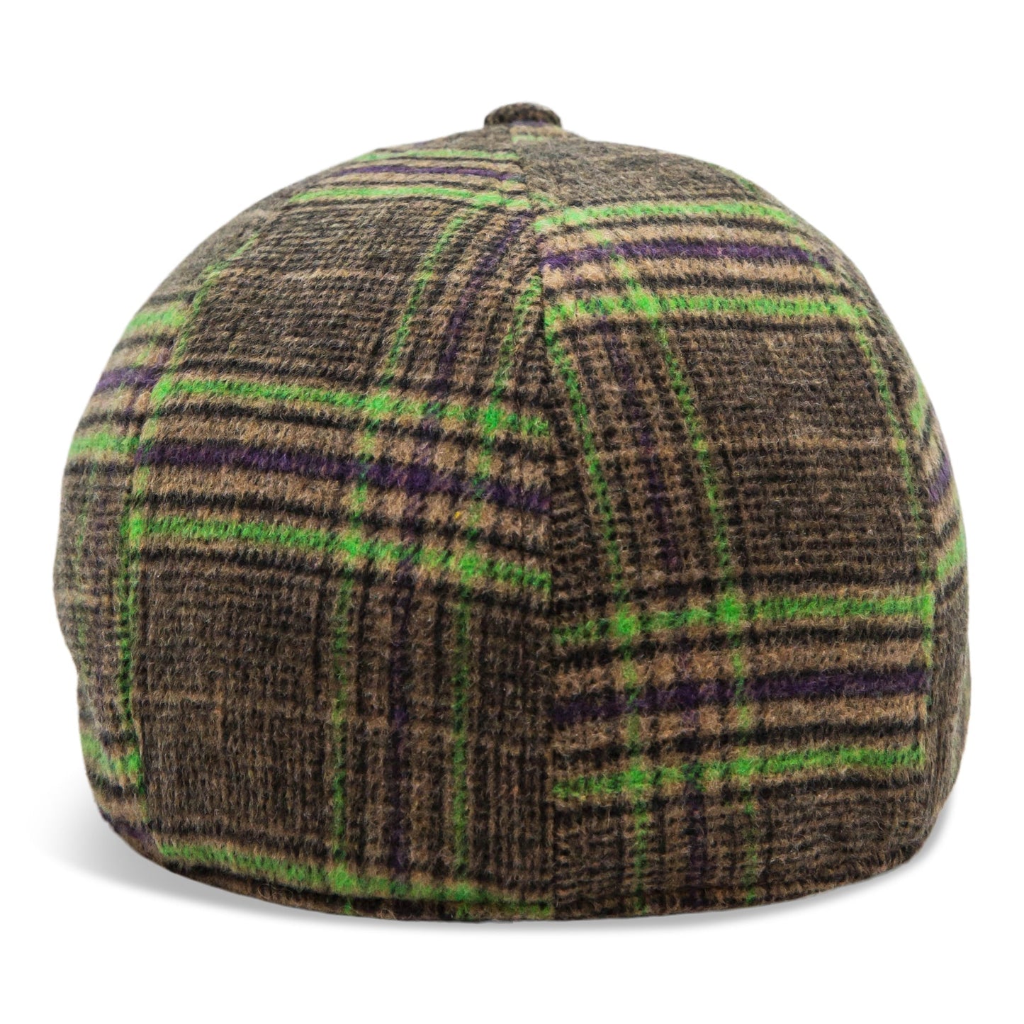 The Frankenhead Boston Scally Cap - Purple & Undead Plaid