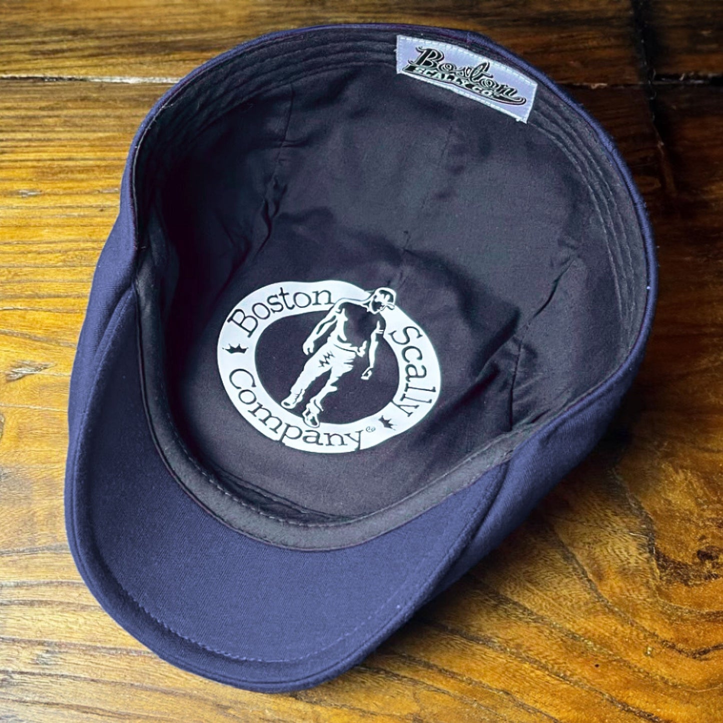 The Bruiser Boston Scally Cap - Combat Blue