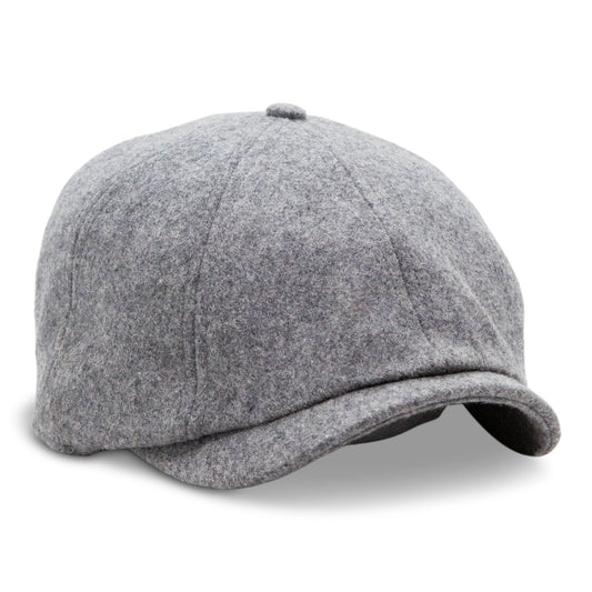 The Baker Boy Boston Scally Cap - Grey